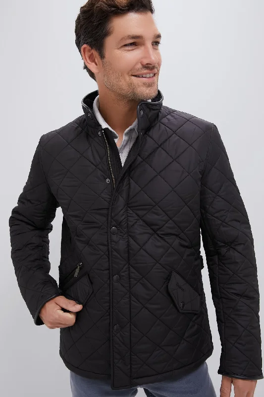 High-quality fabrics Black Powell Quilt
