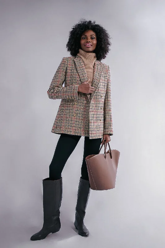 Unique Design Autumn Check Diana Blazer