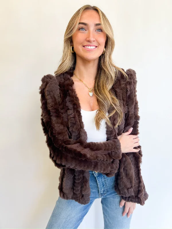 Luxury Customization Chocolate Fur