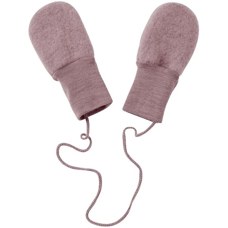 Spring Fashion Engel Baby Mittens Rosewood Melange