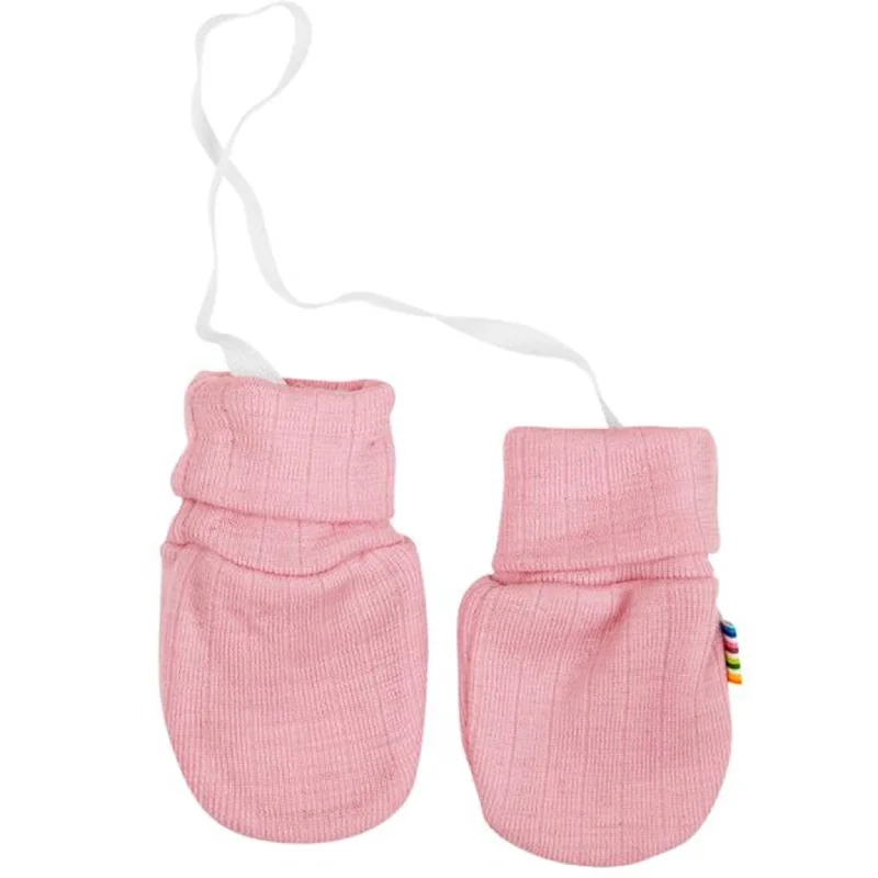 Fashionable Items John Mittens Wool Old Rose