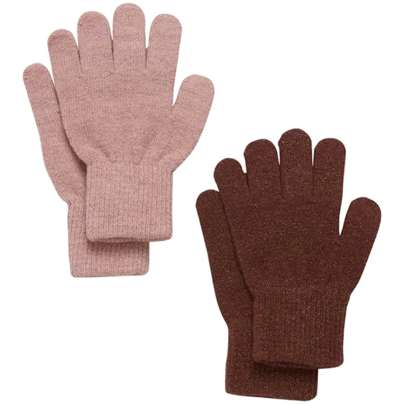 Noble Temperament CeLaVi Gloves Magic Glitter 2-Pack Fudge