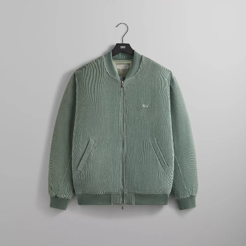 Cool Style Kith Washed Corduroy Avery Bomber Jacket - Virtue