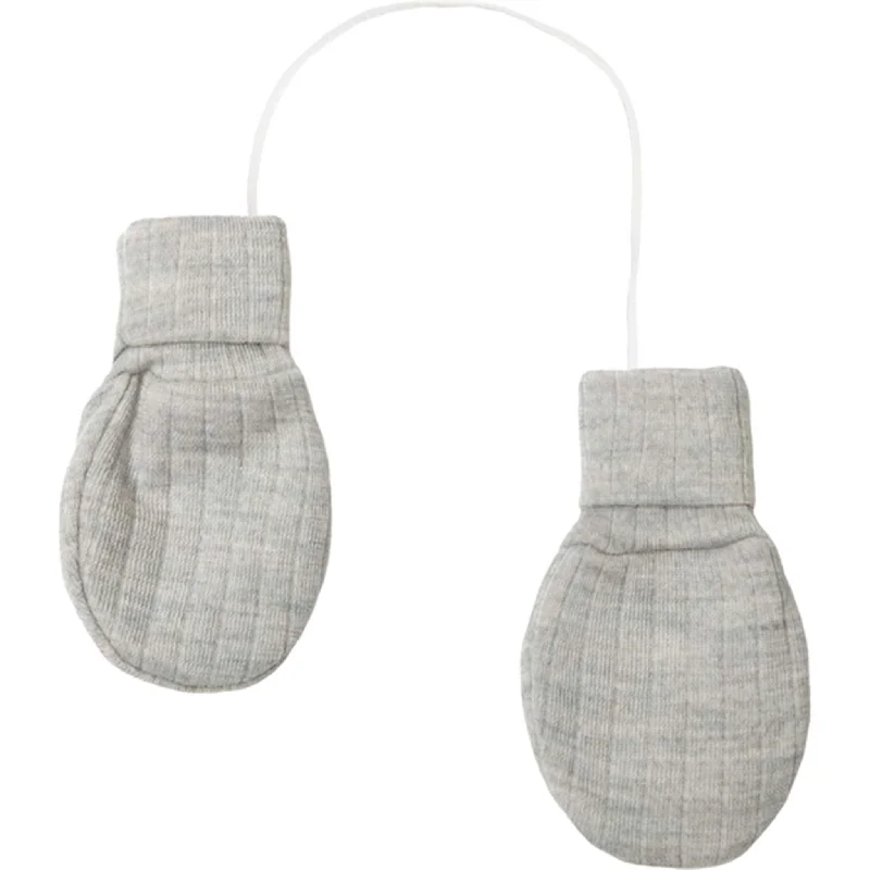 Classic Design Joha Uld Silver Melange Glowes W/O Thumb