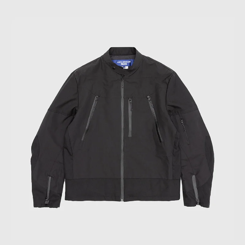 Noble And Elegant TRIPLE LAYER NYLON MOTO JACKET