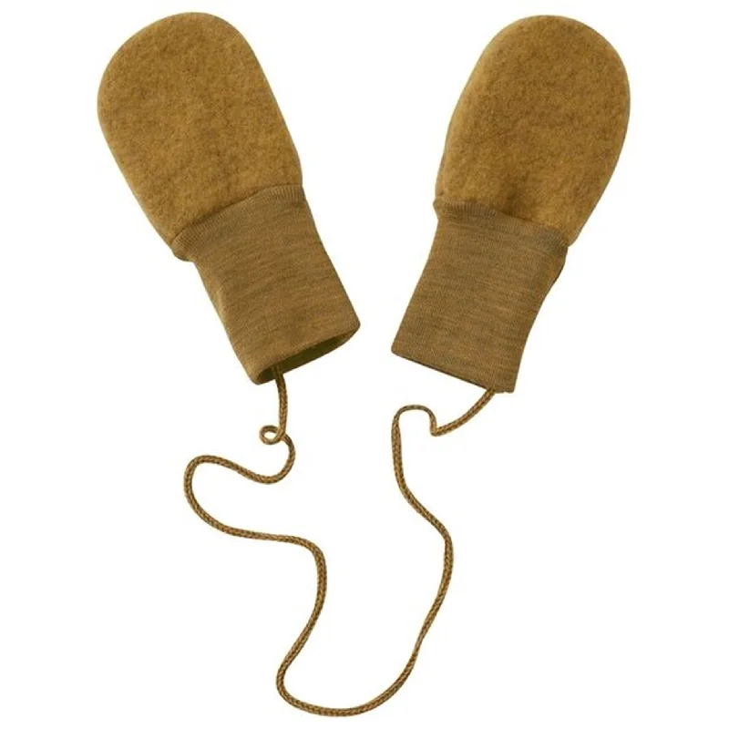 Trendy And Casual Engel Baby Mittens Saffron Mélange