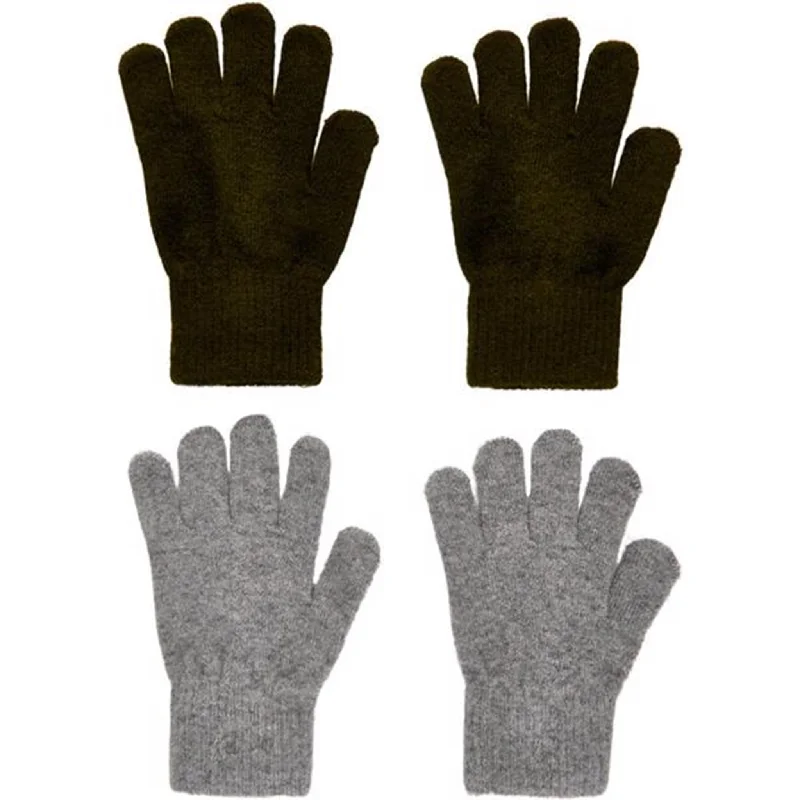Luxury And Elegant CeLaVi Gloves Magic 2-Pack Military Olive