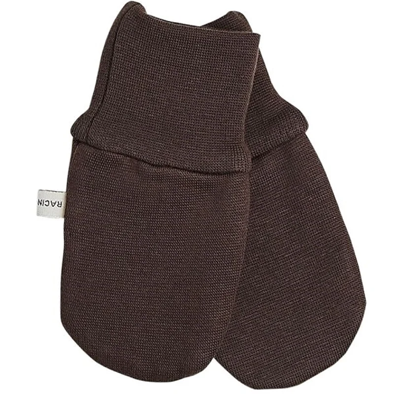 Sexy Fun Racing Kids Mittens Baby Chocolate Brown