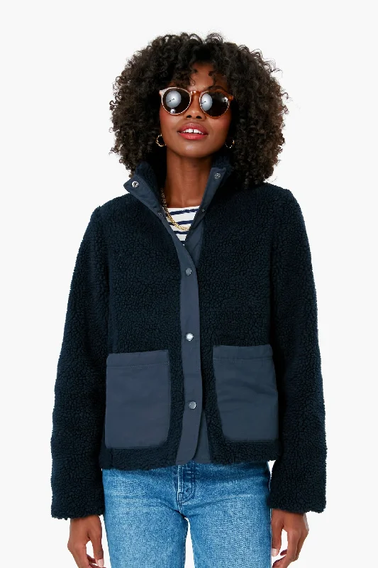 Advanced Design Navy Netley Fleece