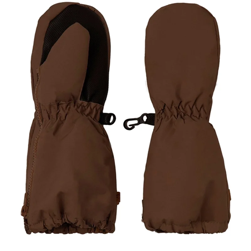 Minimal Style Lil' Atelier Snow10 Mittens Coffee Quartz