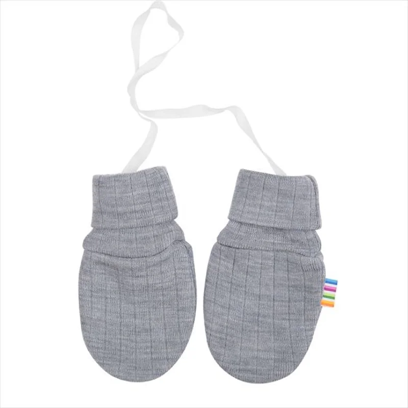 Sports Fashion John Mittens Wool Light Grey