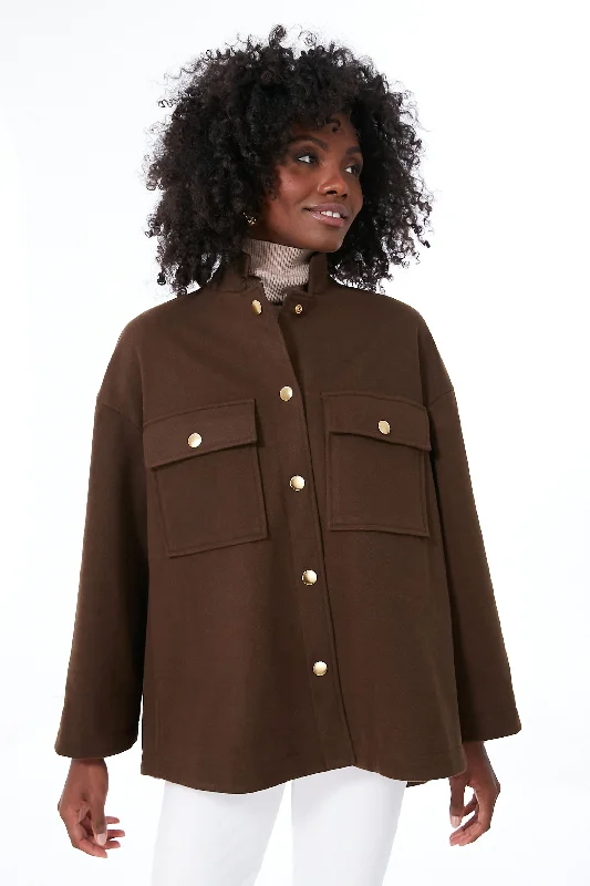 Warm and substantial Brown Marant Shirt Jacket