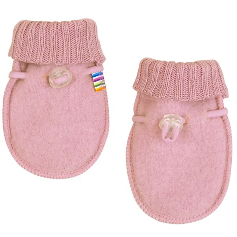 Classic Retro Joha Old Rose Wool Mittens