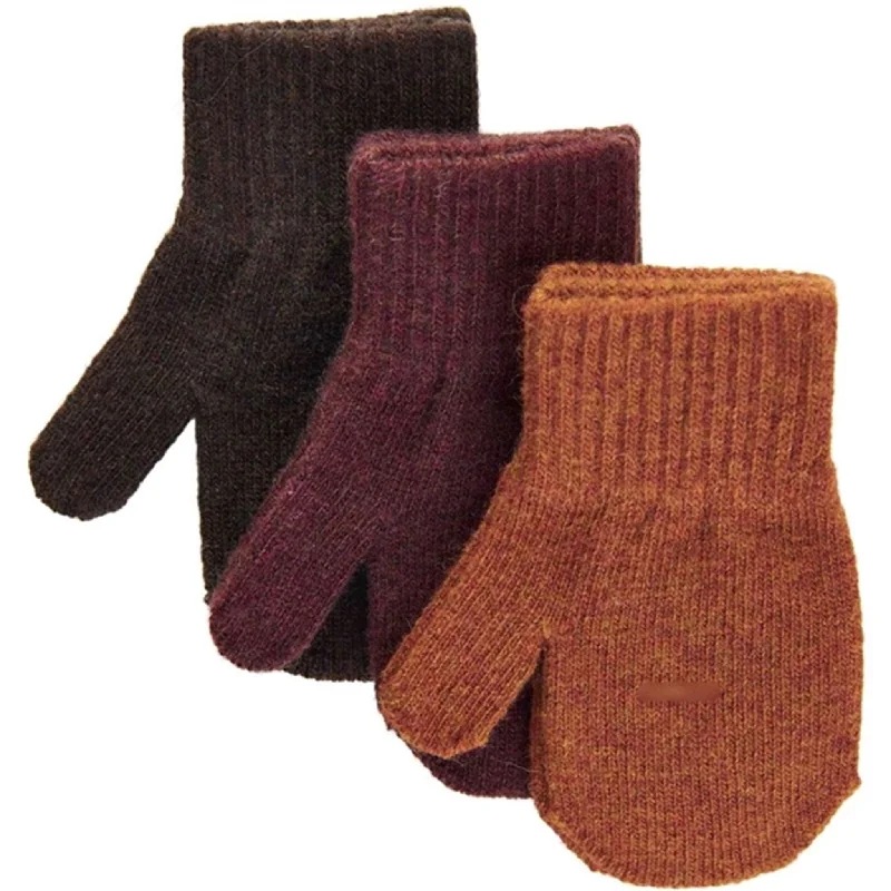 Sweet breath Mikk-Line Magic Mittens 3-Pack Decadent Chocolate Ginger Bread Java