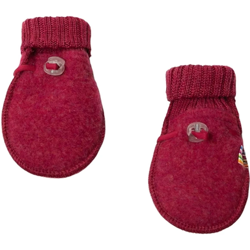 Innovative Design Joha Wool Fuchsia Melange Baby Gloves