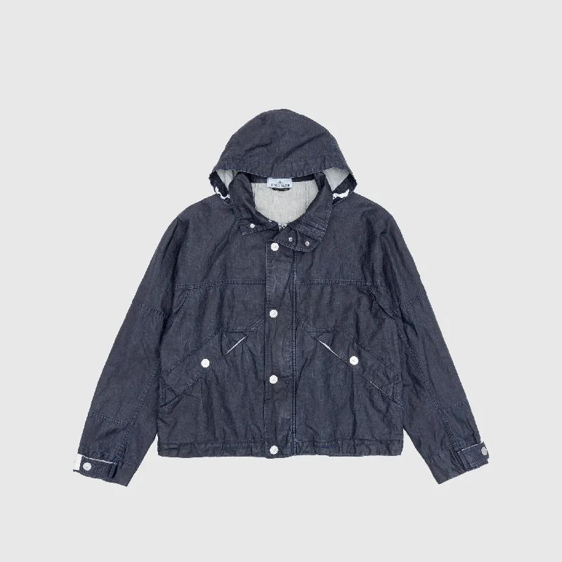 Elegant And Casual MARINA_RAW PLATED LINEN JACKET