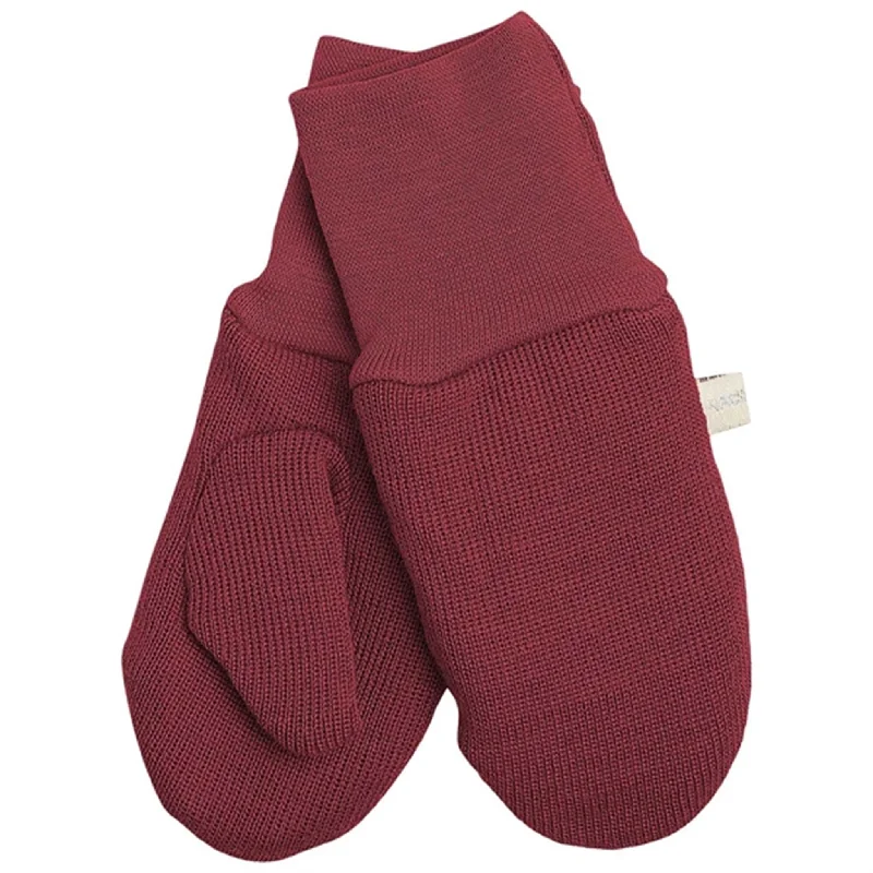 Sports Tights Racing Kids Mittens Dark Rose
