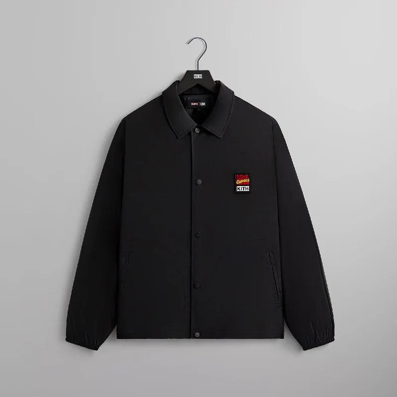 Sports fitness shoes Marvel | Kith Comics Coaches Jacket - Black