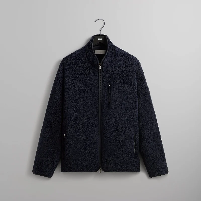 Beautiful Romance Kith Lightweight Sherpa Antony Full Zip - Nocturnal
