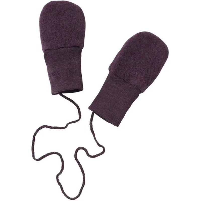 Age-reducing Style Engel Baby Mittens Lilac Mélange