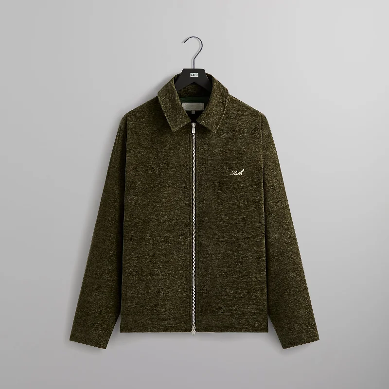 Elegant And Elegant Kith Chenille Full Zip Coaches Jacket - Aspect