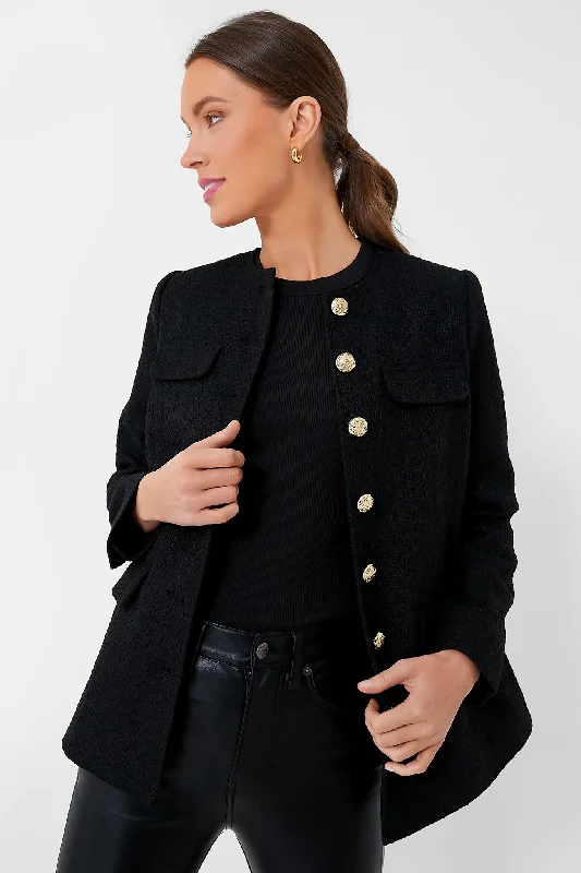Fashion Expert Black Tweed Jennings Jacket