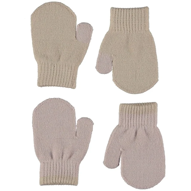 Breathable Design Molo Soft Mushroom Kenny 2-Pack Mittens