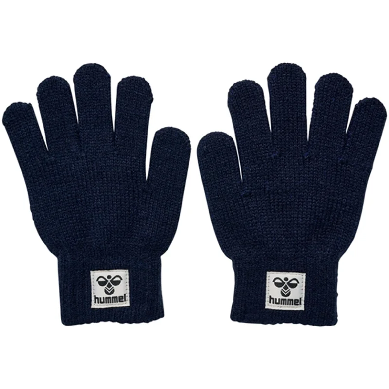 Stunning Fashion Hummel Kvint Mittens Black Iris