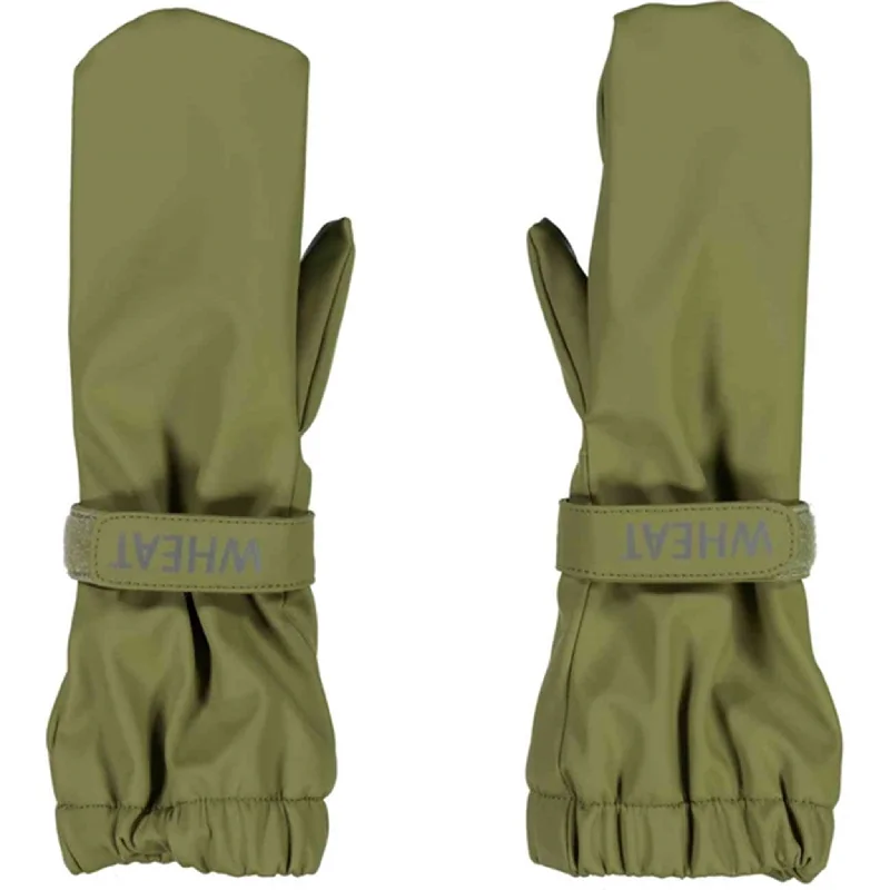 Exclusive Customization Wheat Mittens Rain Rily Forest Mist