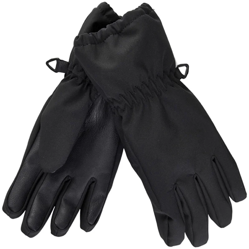 High-end Fabrics Mikk-Line Softshell Mittens Black