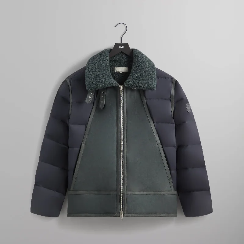 Boutique Recommendation Kith Arden Bonded Microsuede Combo Jacket - Machine