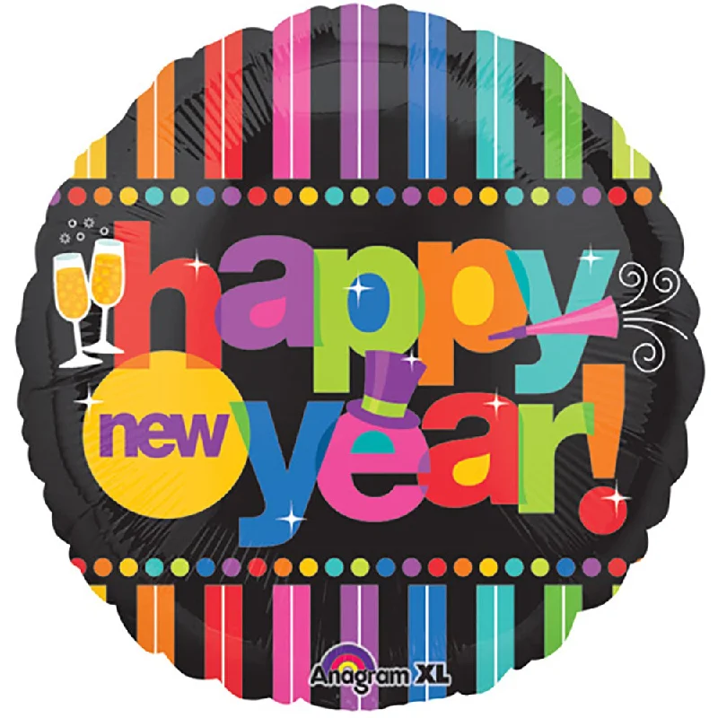 Eye-catching Personality 32 inch BRIGHT NEW YEAR