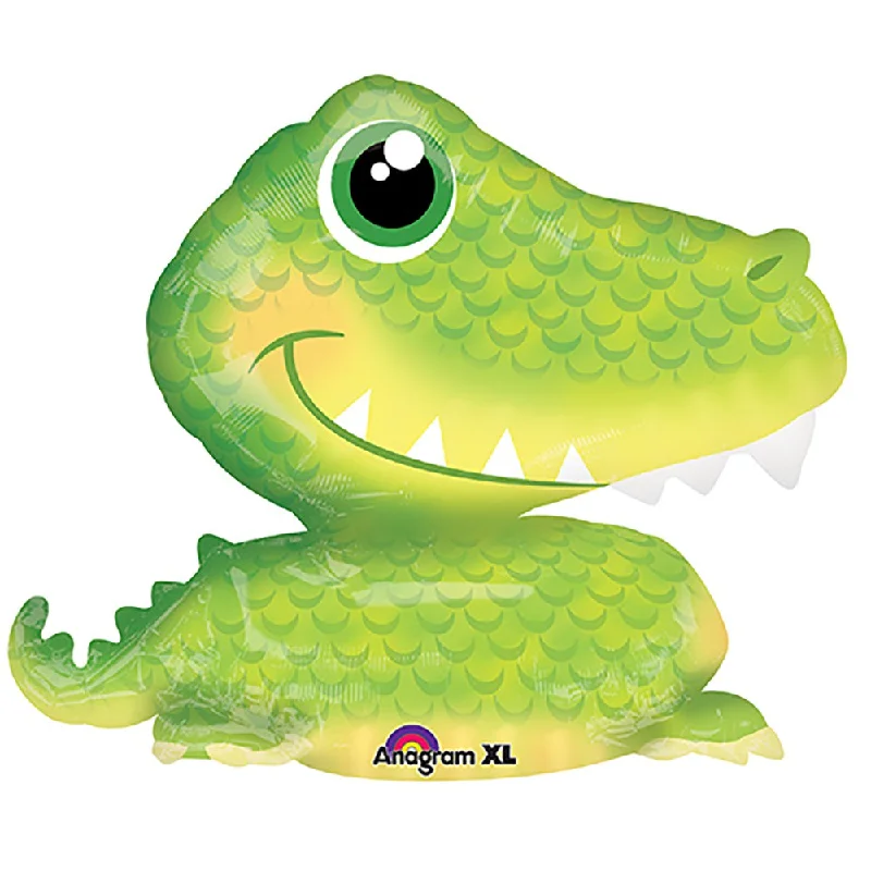Simple Solid Color 35 inch 3D ALLIGATOR