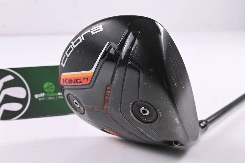 Elegant Comfort Cobra King F7 Driver / 9-12 Degree / Regular Flex Fujikura Pro Black 60 Shaft Elegant Comfort Cobra King F7 Driver / 9-12 Degree / Regular Flex Fujikura Pro Black 60 Shaft