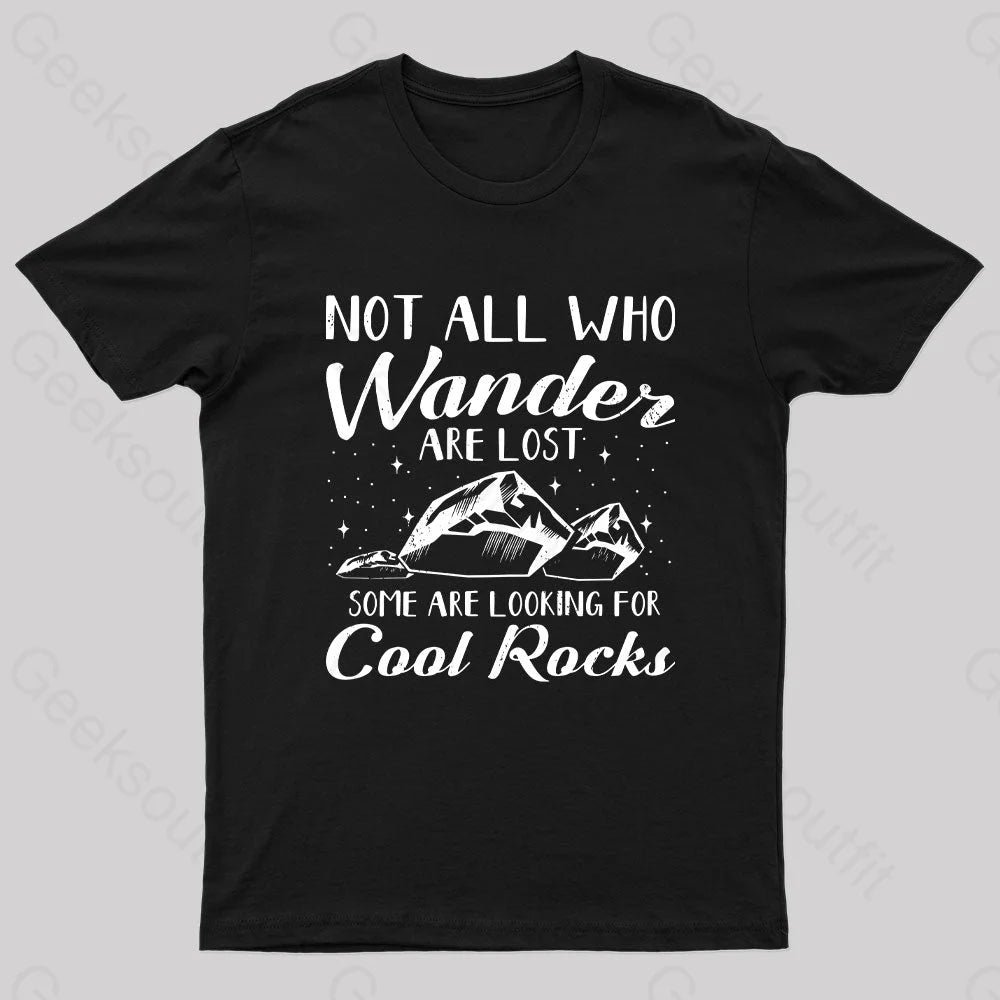 Sports Style Geologist Rock Collecting Geek T-Shirt