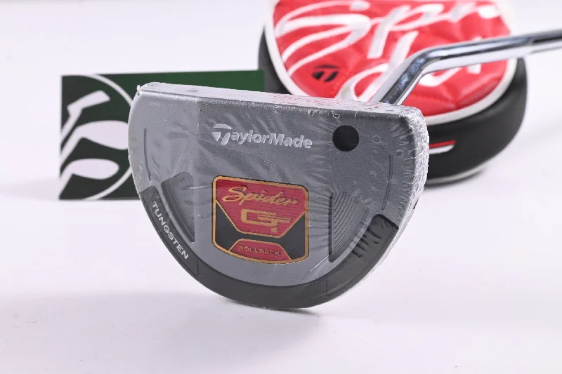 Fashion Wear Taylormade Spider GT Rollback Silver/Black Single Bend Putter / 35 Inch Fashion Wear Taylormade Spider GT Rollback Silver/Black Single Bend Putter / 35 Inch