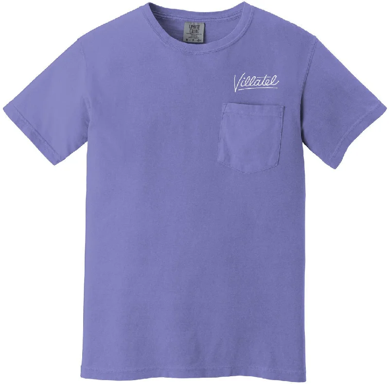 High Street Fashion Comfort Colors Heavyweight Ring Spun Pocket Tee