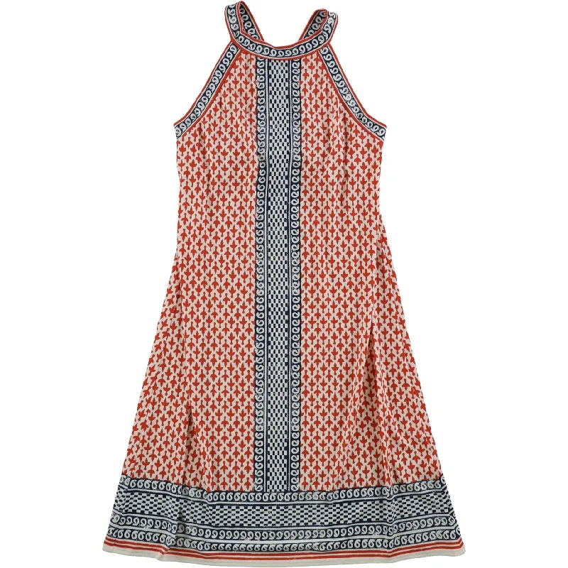 Relaxed Fit maison Jules Womens Printed Choker Dress, Multicoloured, XX-Small