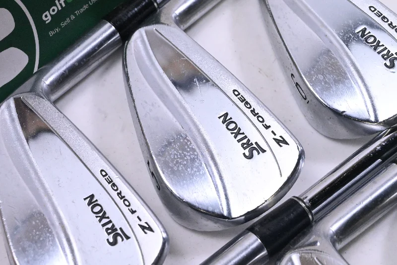 Round neck design Srixon Z-Forged Irons / 4-PW / X-Flex KBS $-Taper 130 Shafts