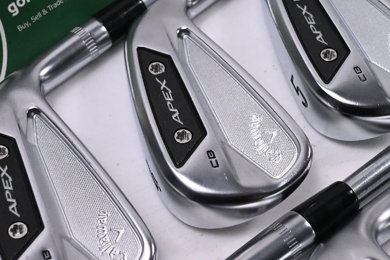 Nightclub Style Callaway Apex CB 24 Irons / 3-PW / X-Flex Project X LS 125 Shafts