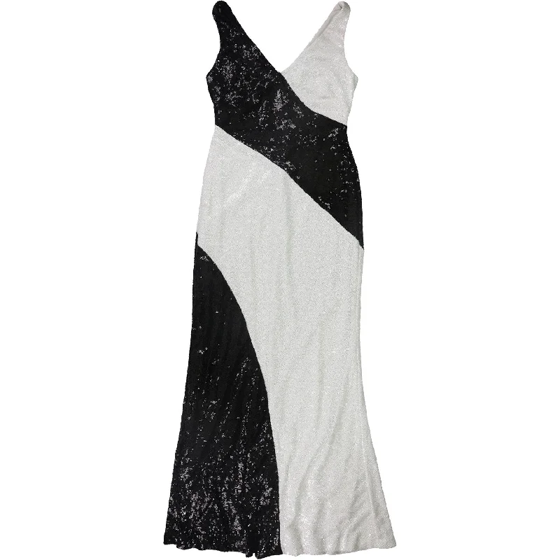 Ultra-lightweight Ralph Lauren Womens Payella Gown Dress, Black, 4