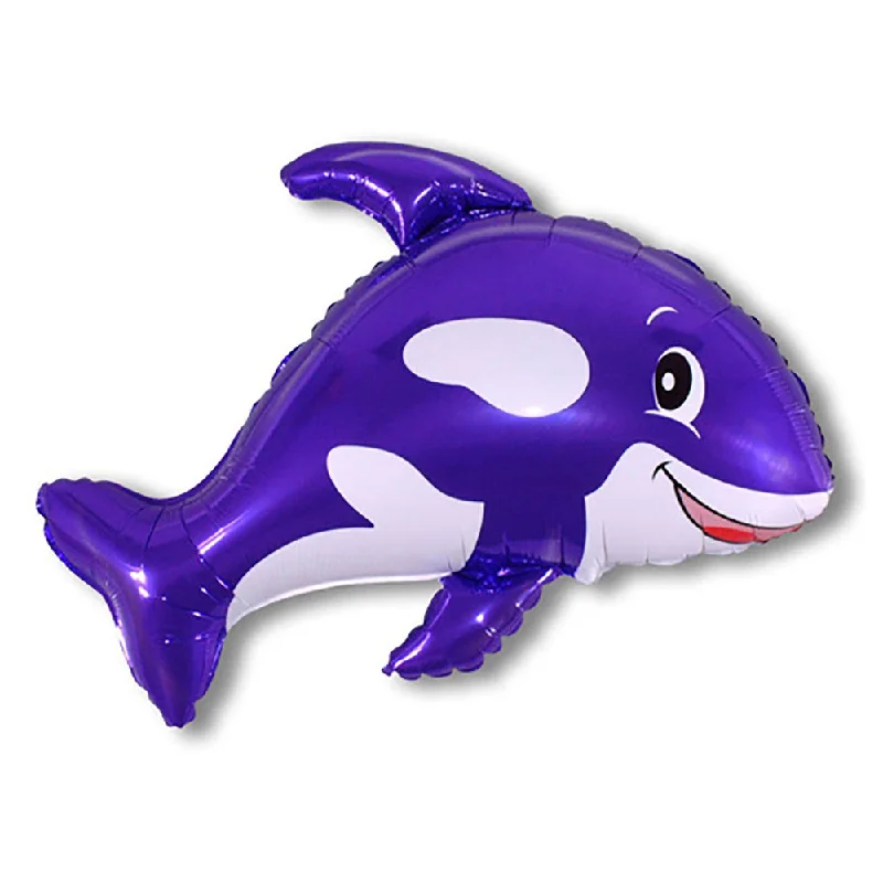 New Autumn And Winter Styles 35 inch FRIENDLY WHALE - PURPLE