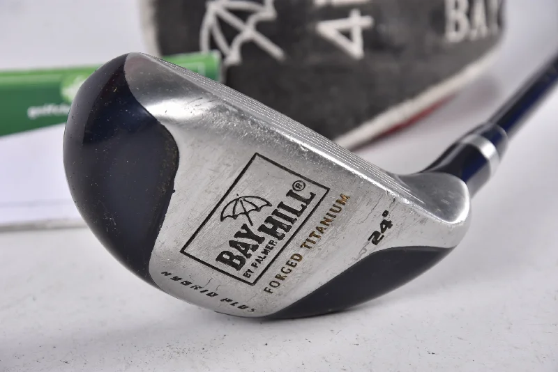 Trendy Items Bay Hill Forged Titanium #5 Hybrid / 24 Degree / Regular Flex Bay Hill 65 Shaft
