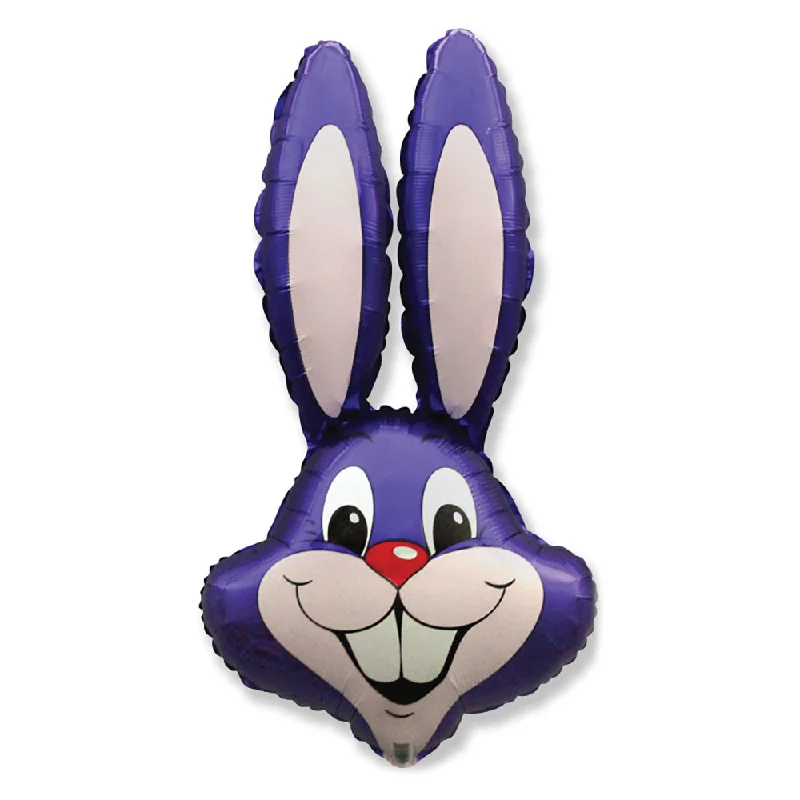 Personalized print 35 inch RABBIT - PURPLE