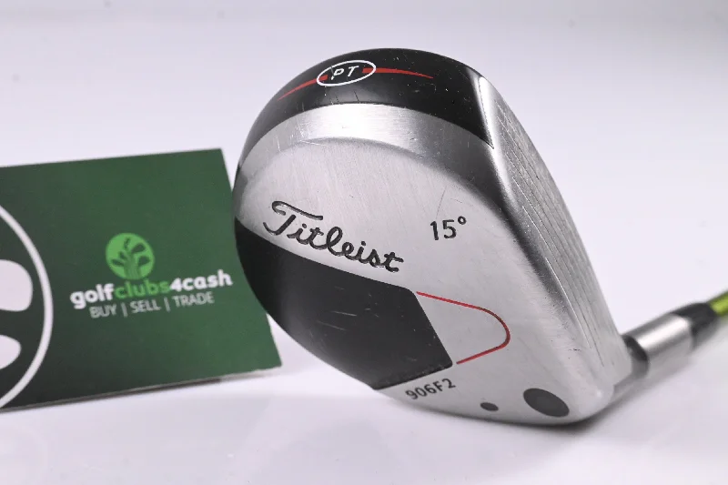 High-end Design Titleist 906 F2 #3 Wood / 15 Degree / Stiff Flex Aldila NV 75 Shaft