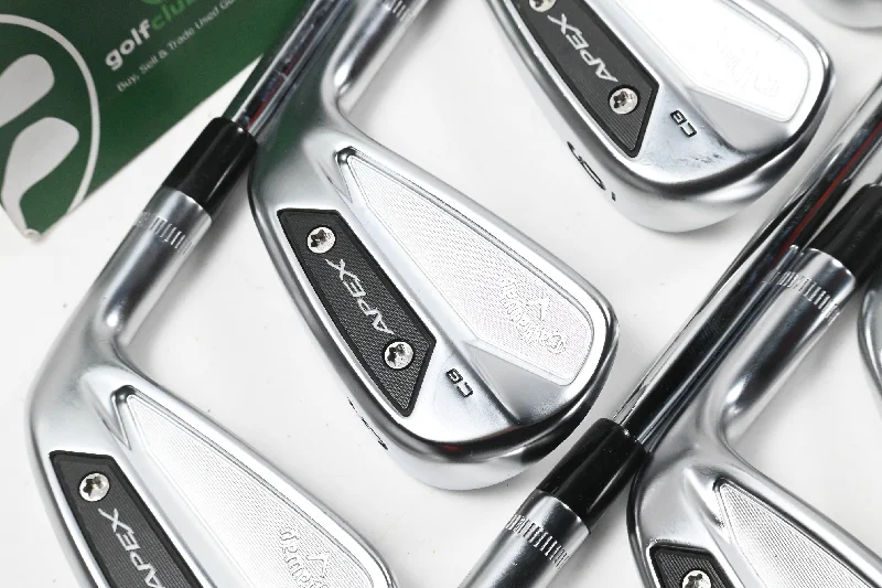 Classic Retro Callaway Apex CB 24 Irons / 4-11 / Stiff Flex Dynamic Gold Mid 115 S300 Shafts
