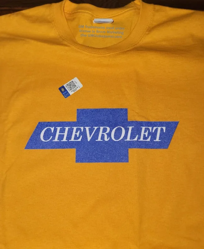 Nightclub Style Chevrolet Early 1960's Bowtie T-shirt