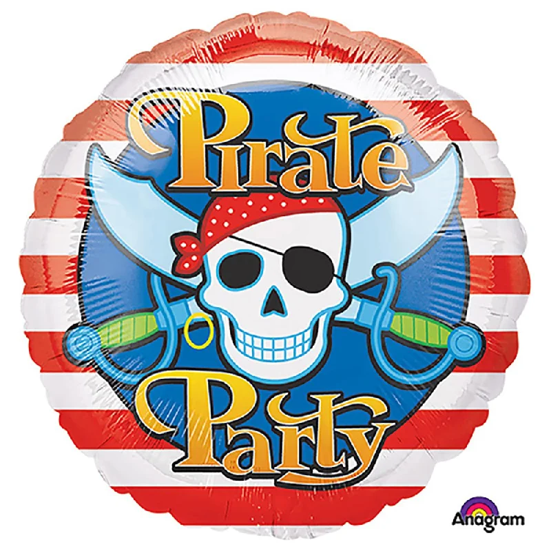 High Street Design 17 inch PIRATE PARTY