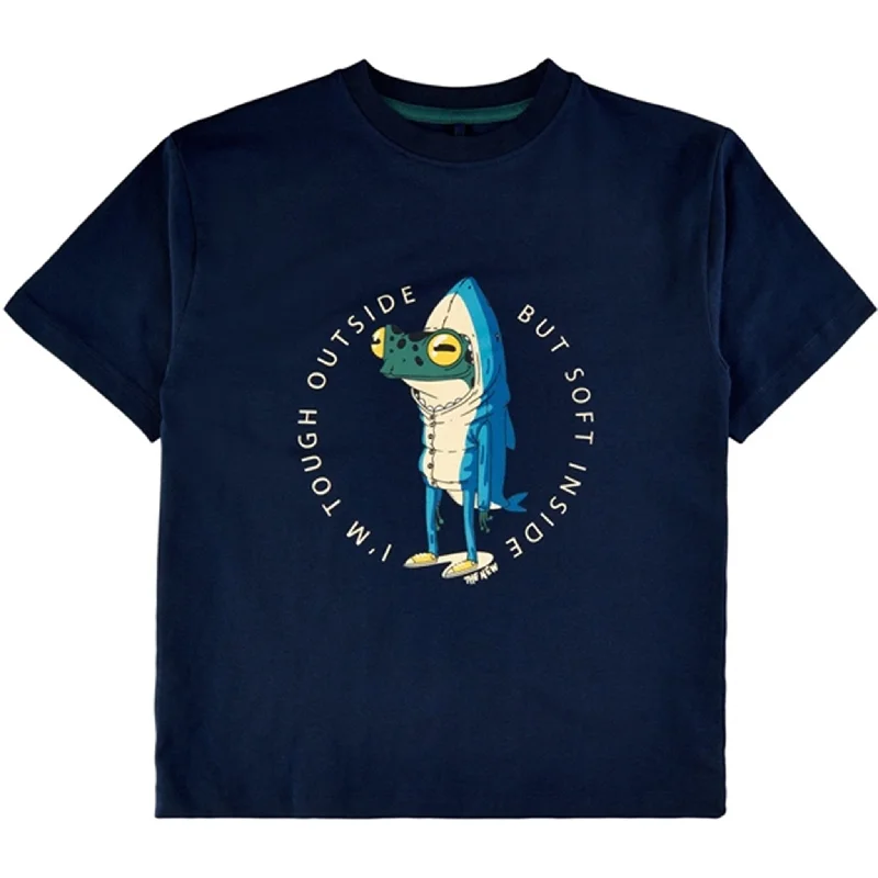 Perfect Tailoring THE NEW Navy Blazer Grome T-shirt