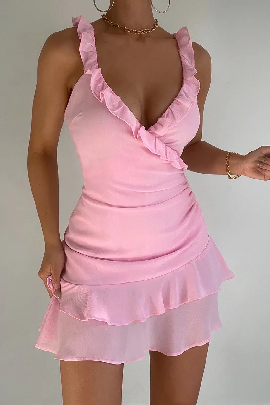 Fresh Comfort MINCIA MINI DRESS - MUSK